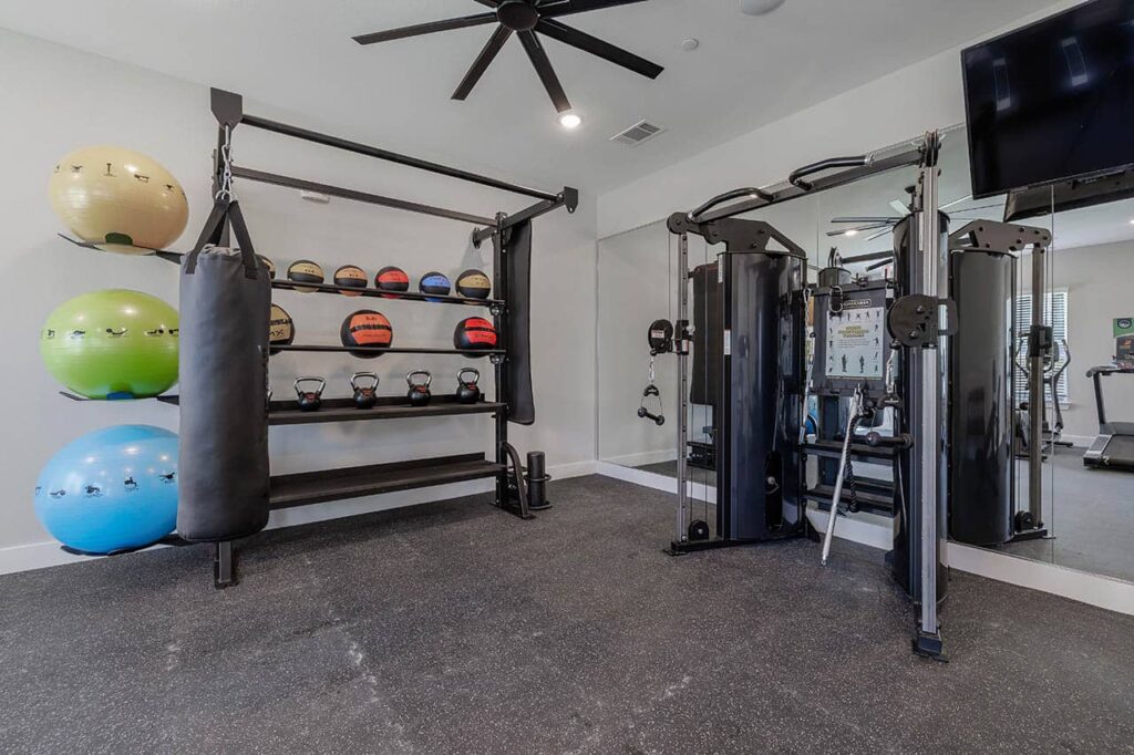 Terrace at Highland Hills fitness center