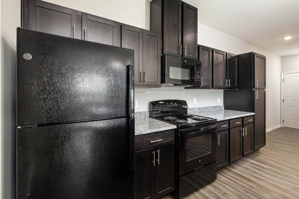 Terrace at Highland Hills apartment interior kitchen